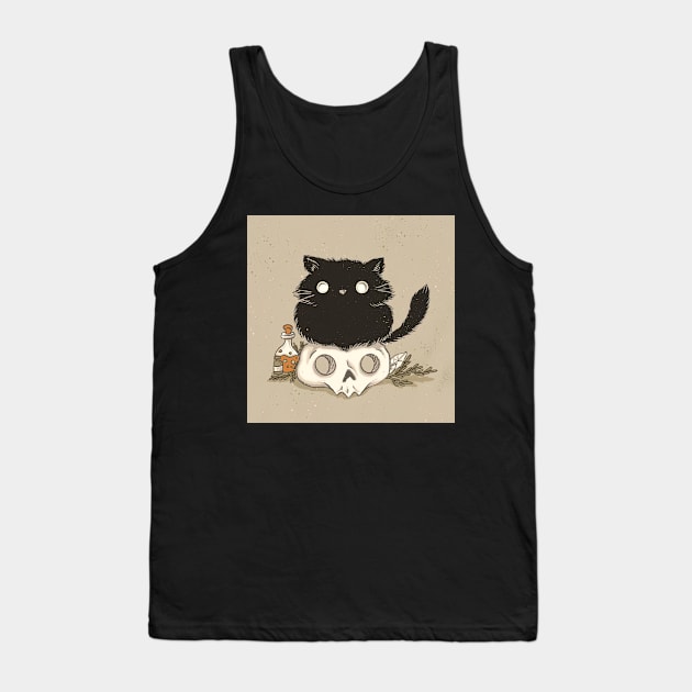 Black Cat Tank Top by The Adoption Podcast